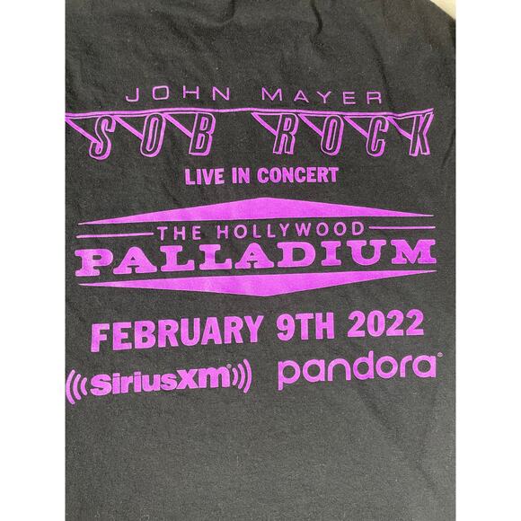 John Mayer Sob Rock Palladium 2022 Tour Tee Large - Picture 6 of 7